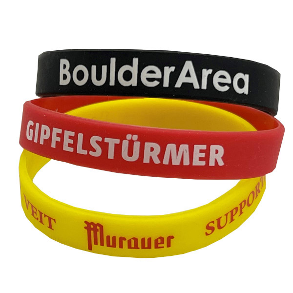 Silikonarmband bedruckt